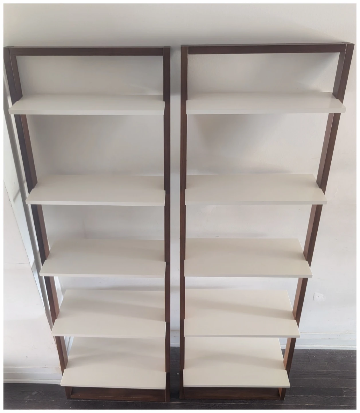 2 West Elm leaning shelves - photo 4