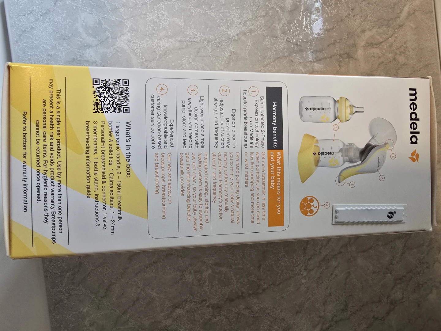 Medela Harmony Manual Breast Pump - photo 3
