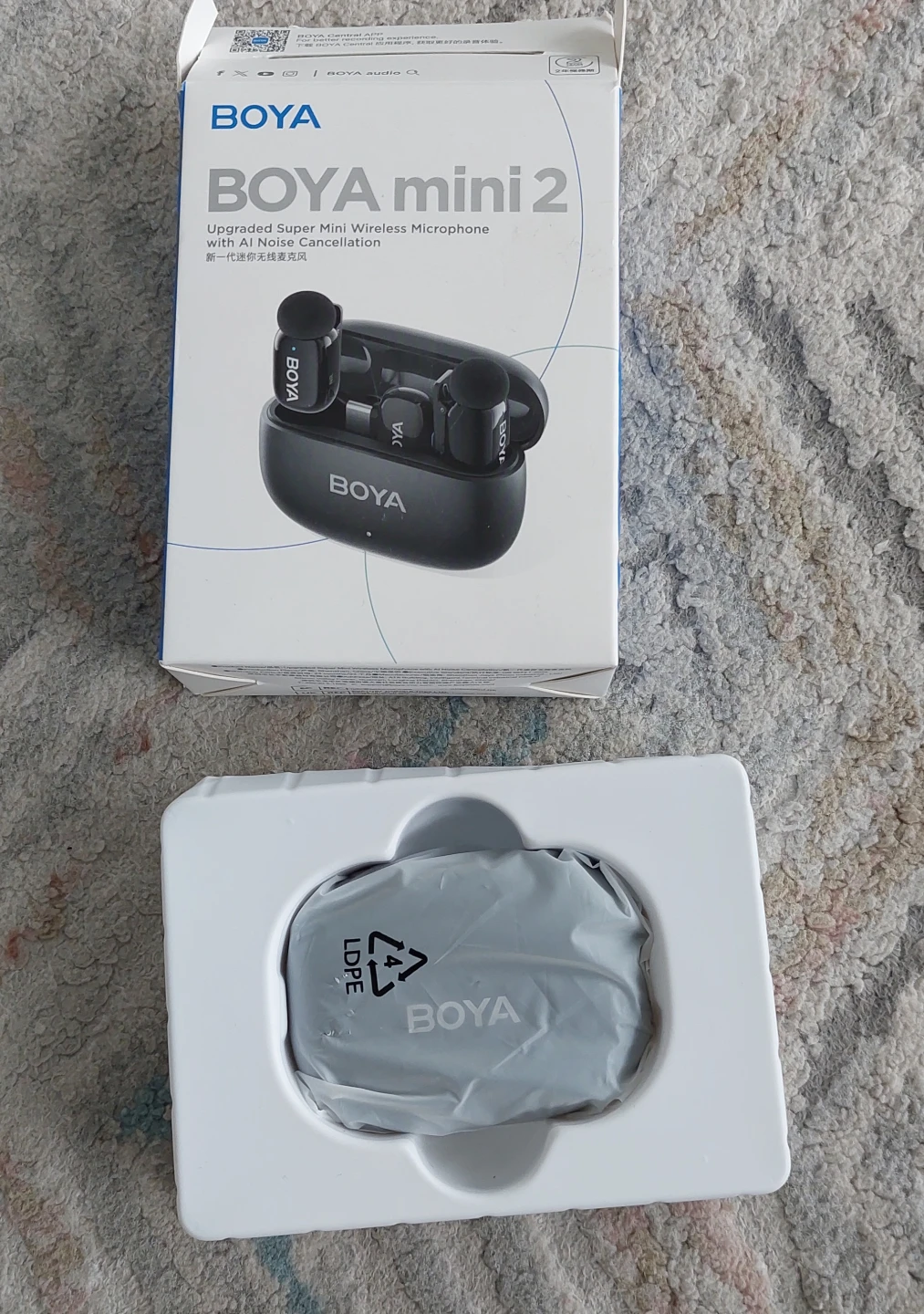 BOYA mini 2 Upgraded Super Mini Wireless Microphone with ANC - photo 2