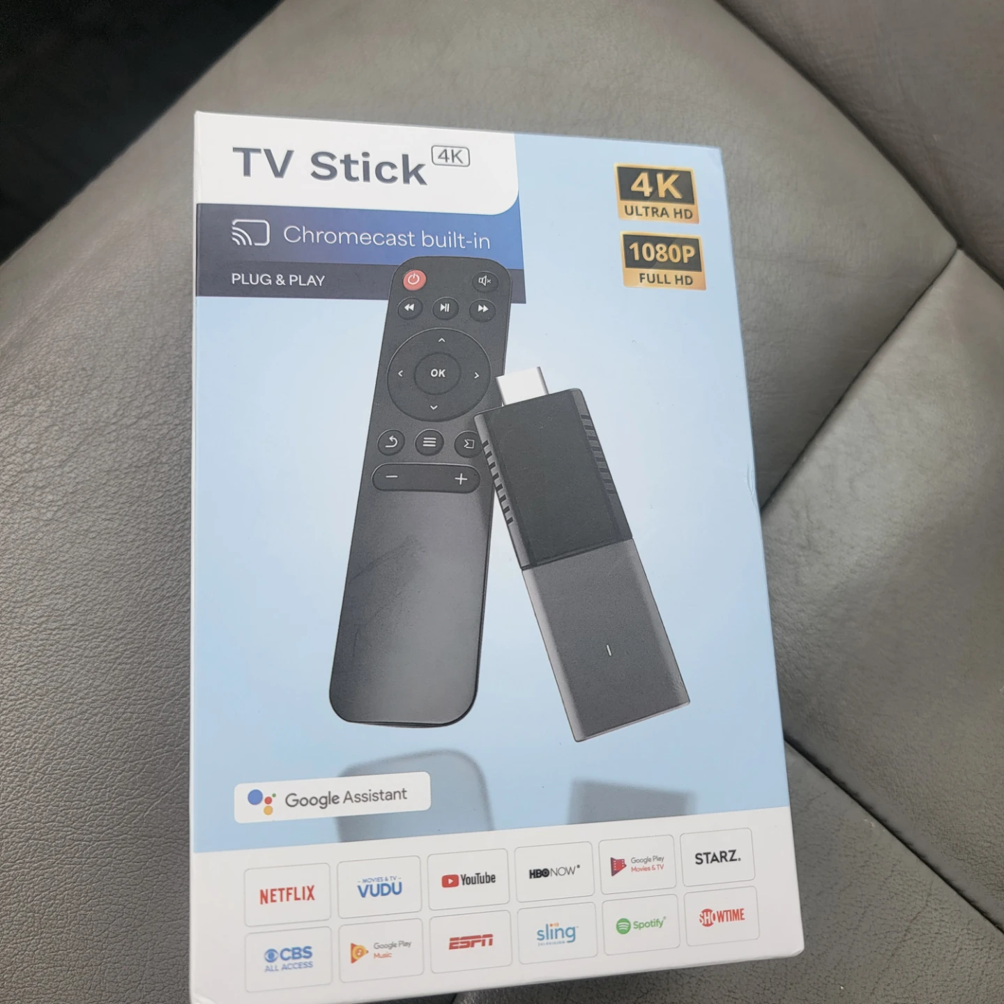 4K TV Stick with Chromecast Built-in