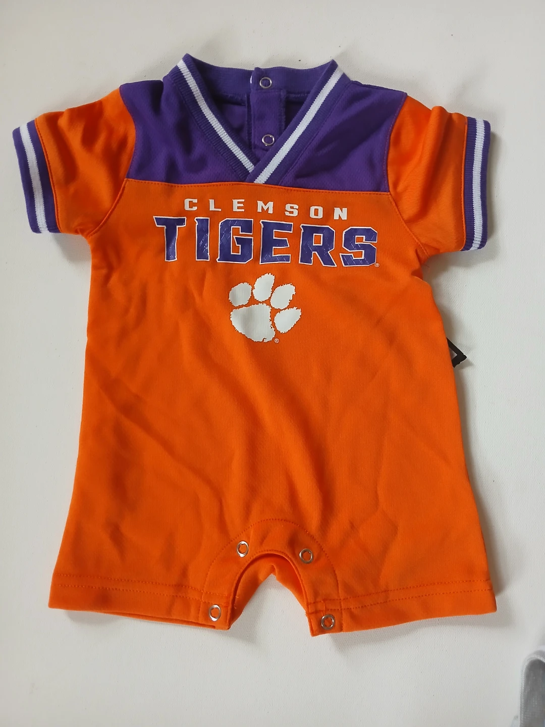 2 Baby Football Themed Romper 0-3M - photo 4