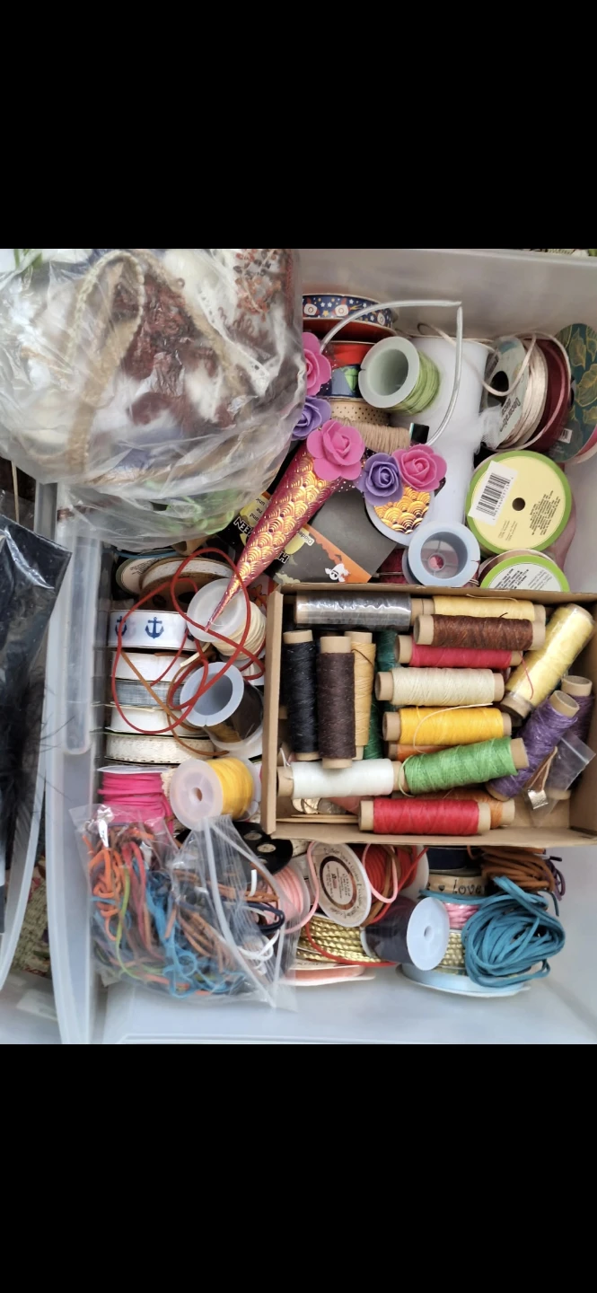 Assorted Jewellery Making Supplies and Crafting Materials