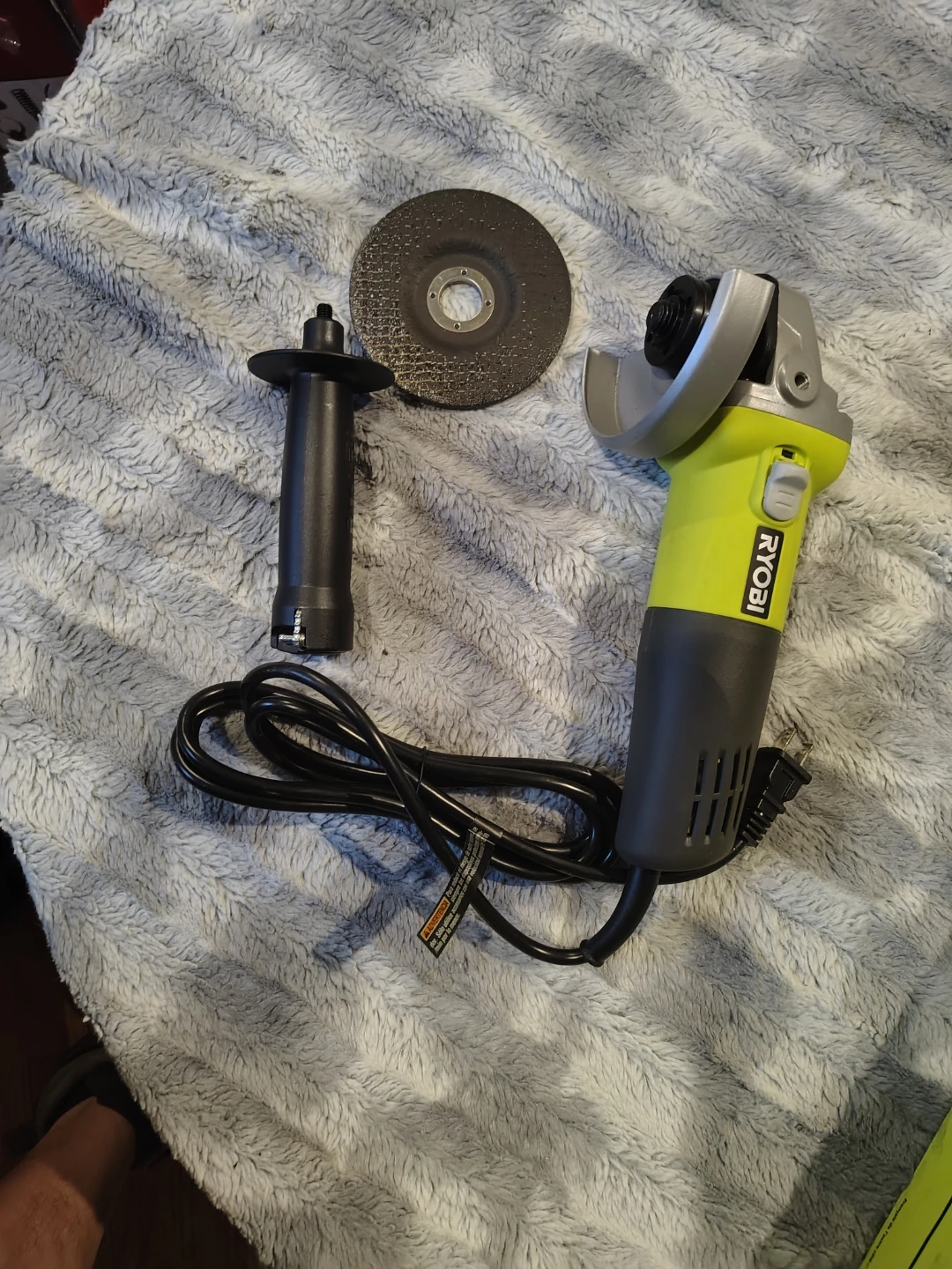 5.5 Amp Corded 4-1/2 in. Angle Grinder - photo 2