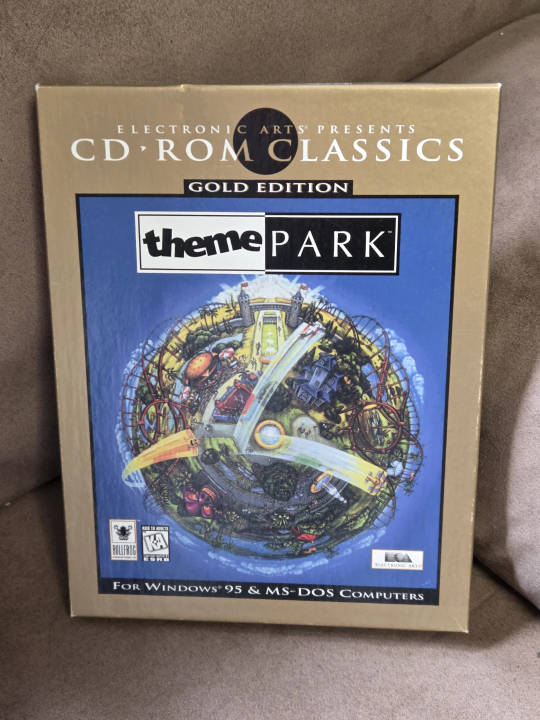 Theme Park Gold Edition CD-ROM Classics PC Game