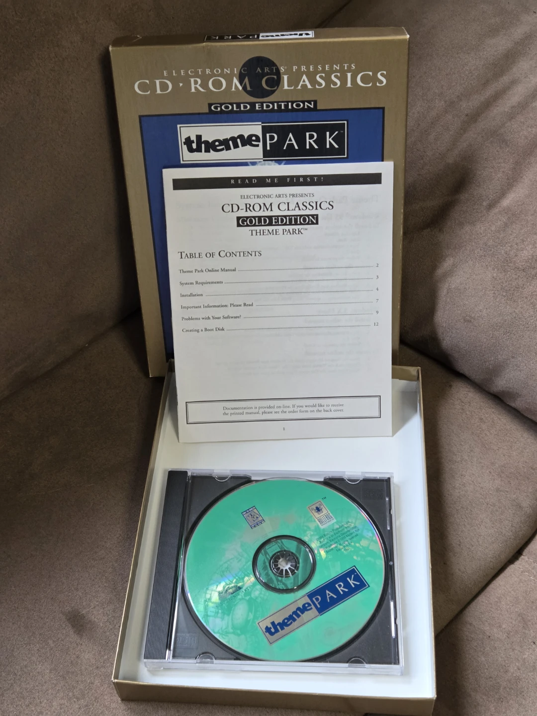 Theme Park Gold Edition CD-ROM Classics PC Game - photo 3