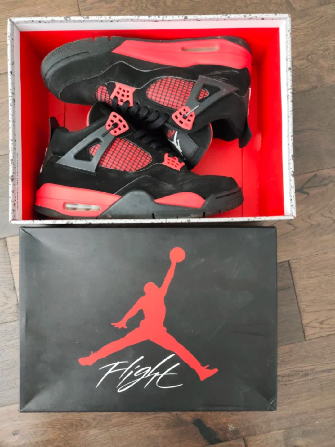 Air Jordan 4 Retro Red Thunder - photo 3