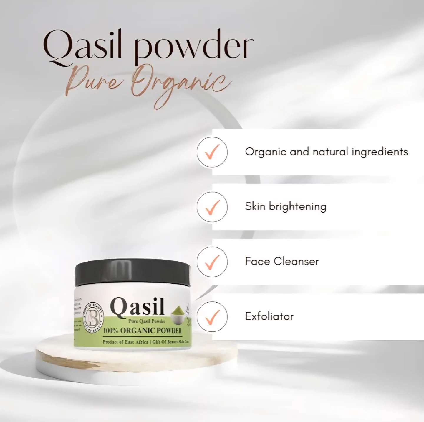 Acne & Dark Spots? Glow in 7 Days or Don’t Pay (Qasil Jar) - photo 2