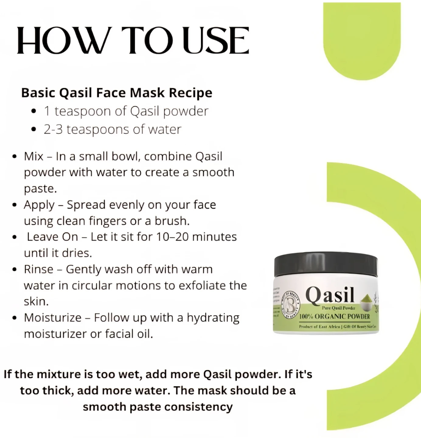 Acne & Dark Spots? Glow in 7 Days or Don’t Pay (Qasil Jar) - photo 4
