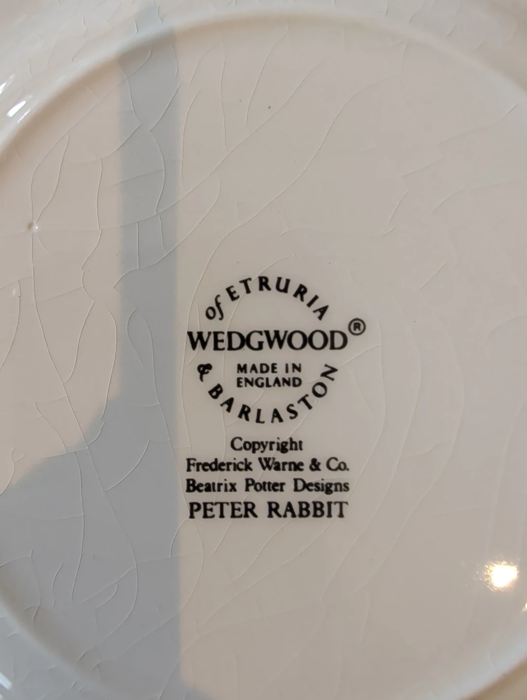 Wedgwood Peter Rabbit Child's Mug and Plate Set - photo 2