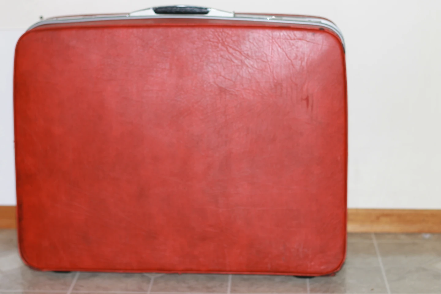 Samsonite Vintage Red Luggage Suitcase - photo 3