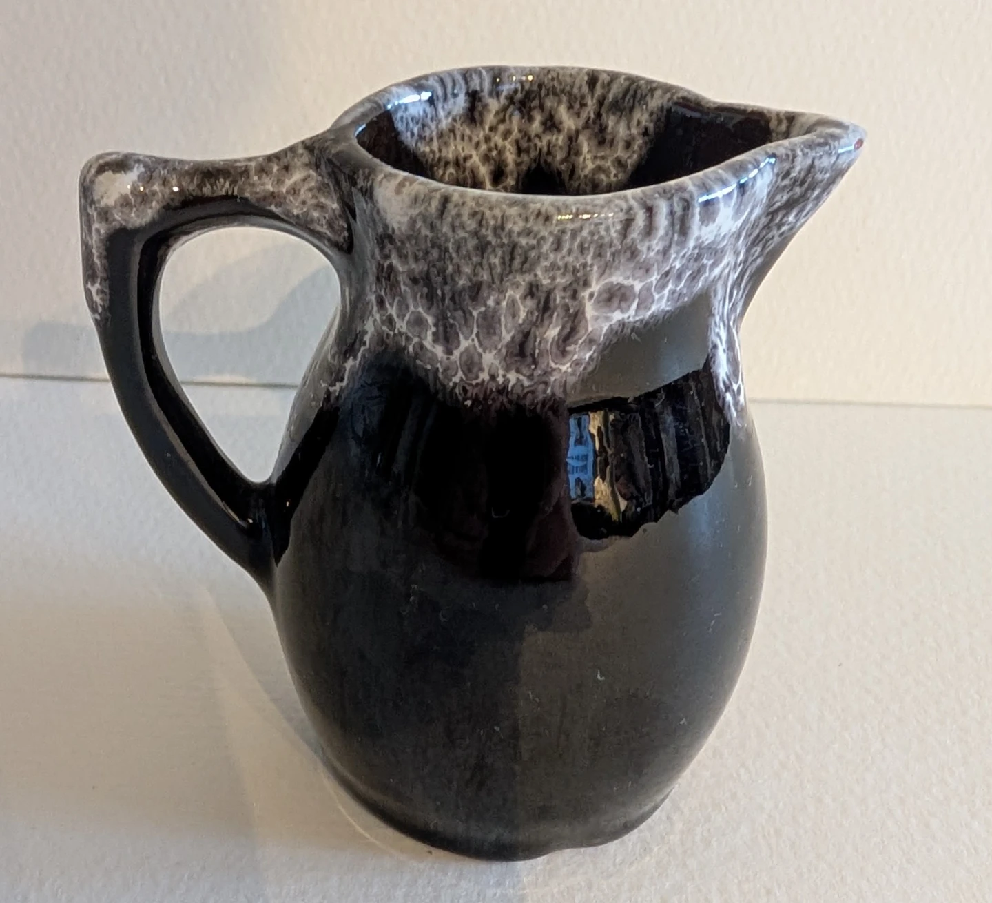 Ceramic vintage souvenir glazed small jug - photo 2