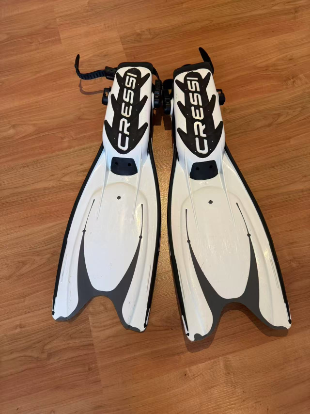 Cressi Snorkel Fins and Aqua Lung Mask Set - photo 2