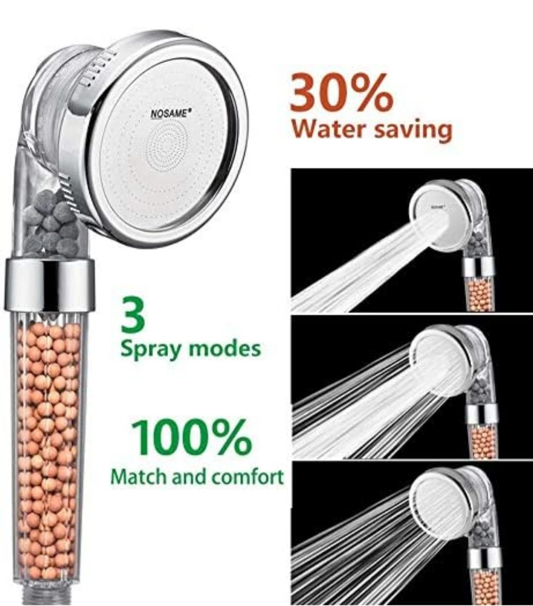 Nosame Shower Head, Filter Filtration High Pressure Water ... - photo 2