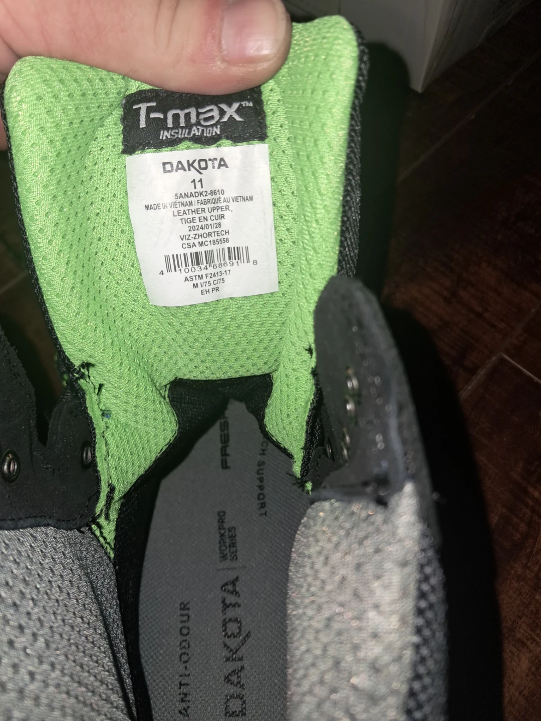 Dakota Workpro Series Steel Toe Boots Size 11 - photo 4