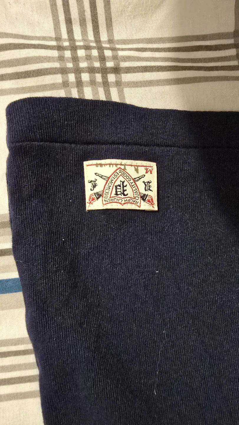 Polo Ralph Lauren Navy & Red Long Sleeve T-Shirt - Size L - photo 5