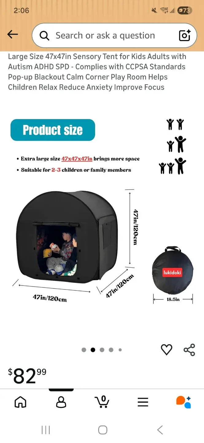 Black out tent for sale🌱