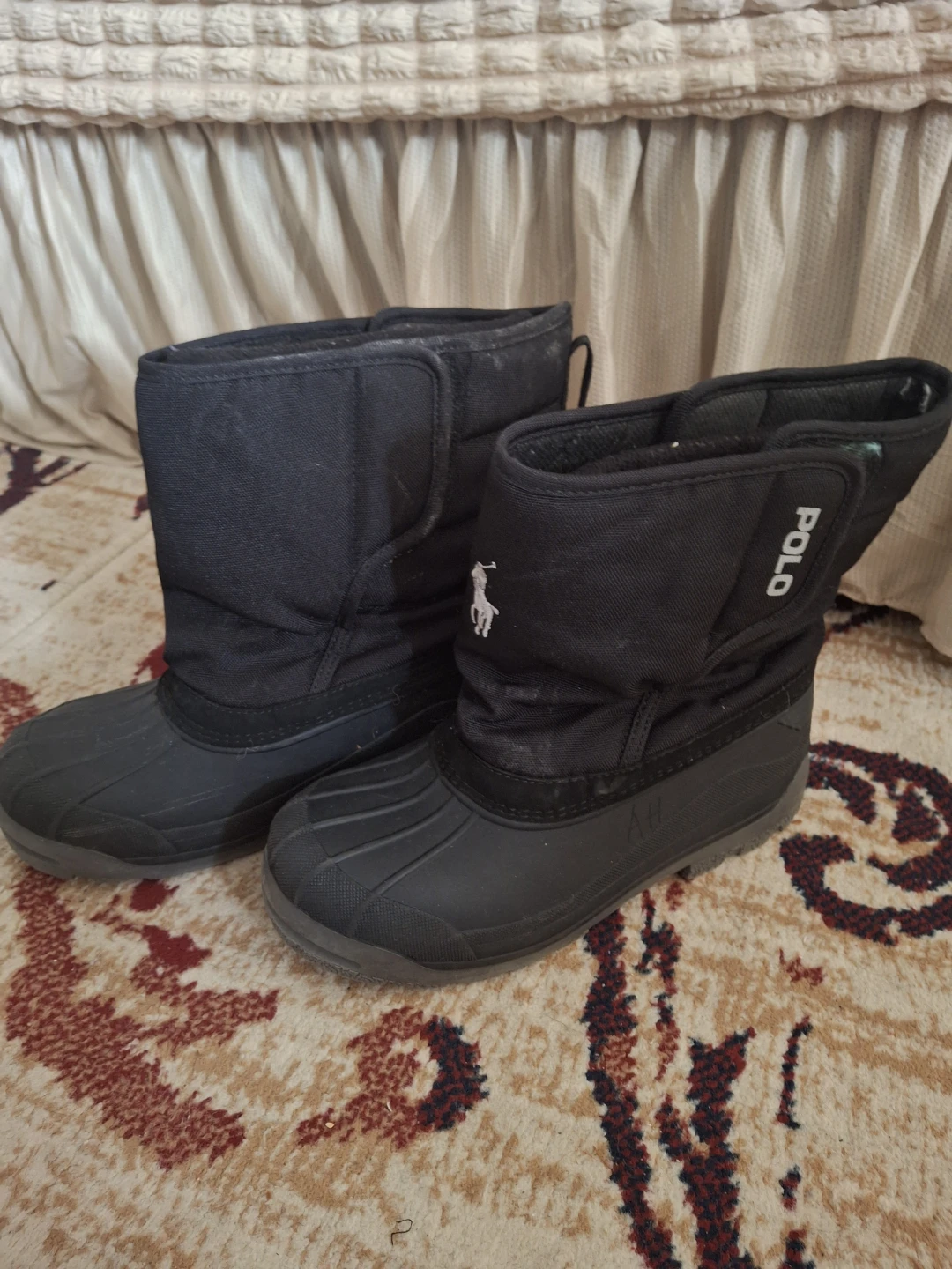 Polo Ralph Lauren Black Snow Boots