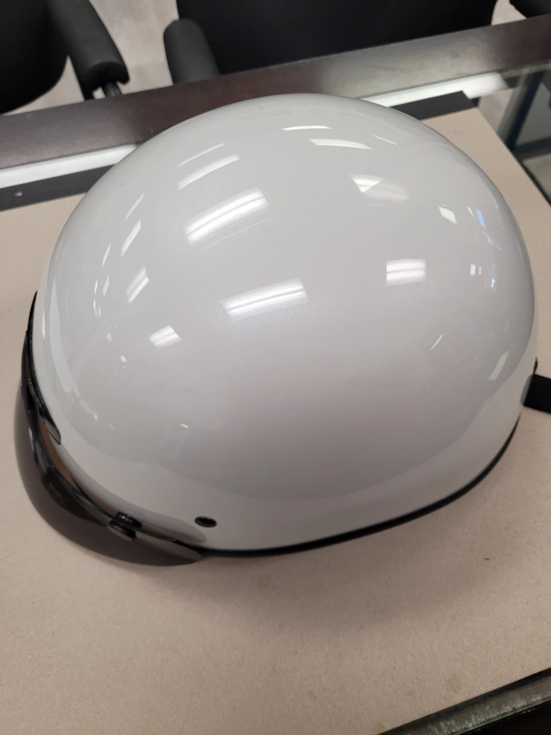 GMAX DOT Motorcycle Helmet White Size S - photo 4