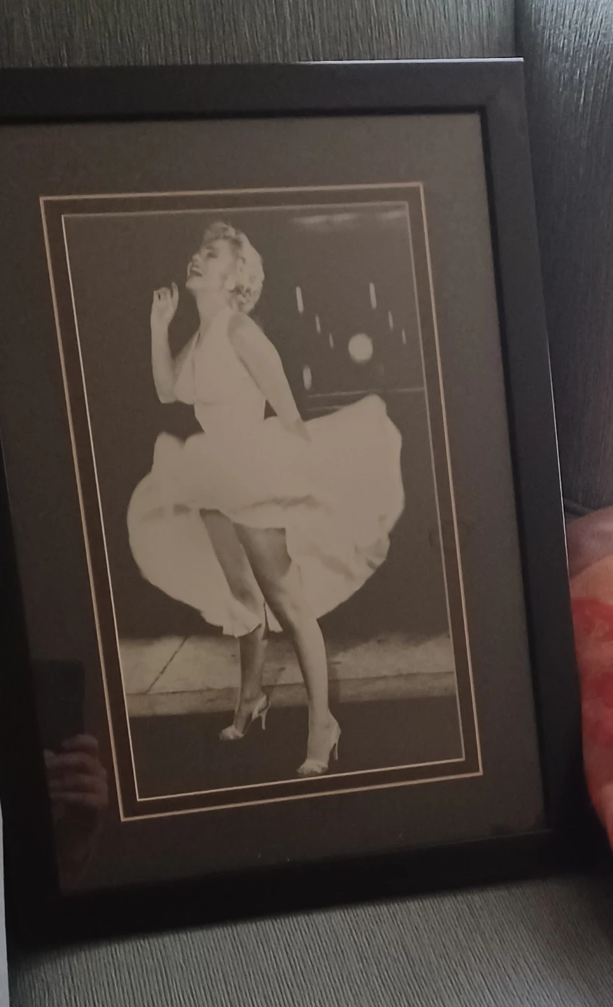 Framed Marilyn Monroe "The Seven Year Itch" Photo