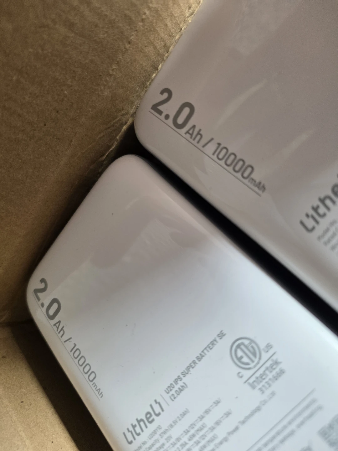 Litheli U20 IPS Super Battery SE Power Banks (2-Pack) - photo 3