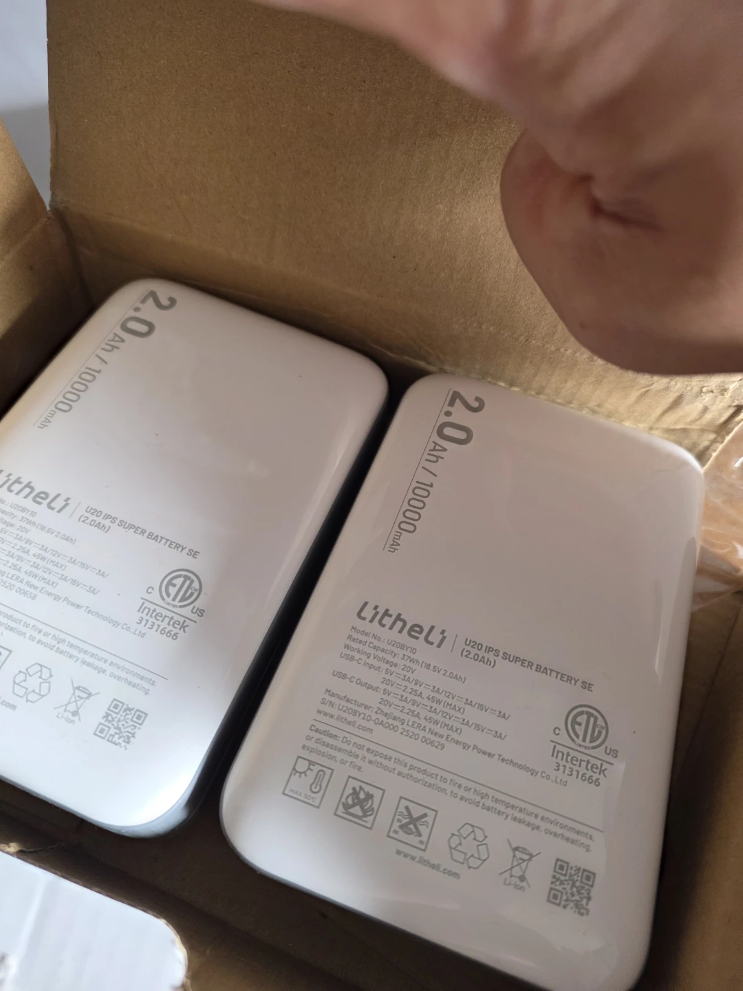 Litheli U20 IPS Super Battery SE Power Banks (2-Pack) - photo 4