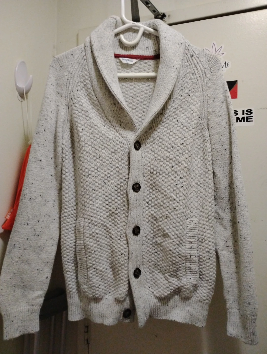 Small Wind River Shawl Collar Cardigan