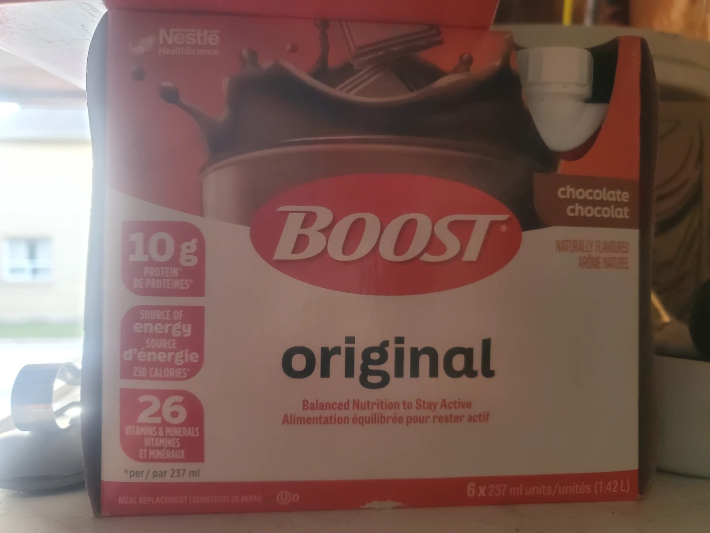 Boost Original Chocolate Nutritional Drink - 6x 237ml