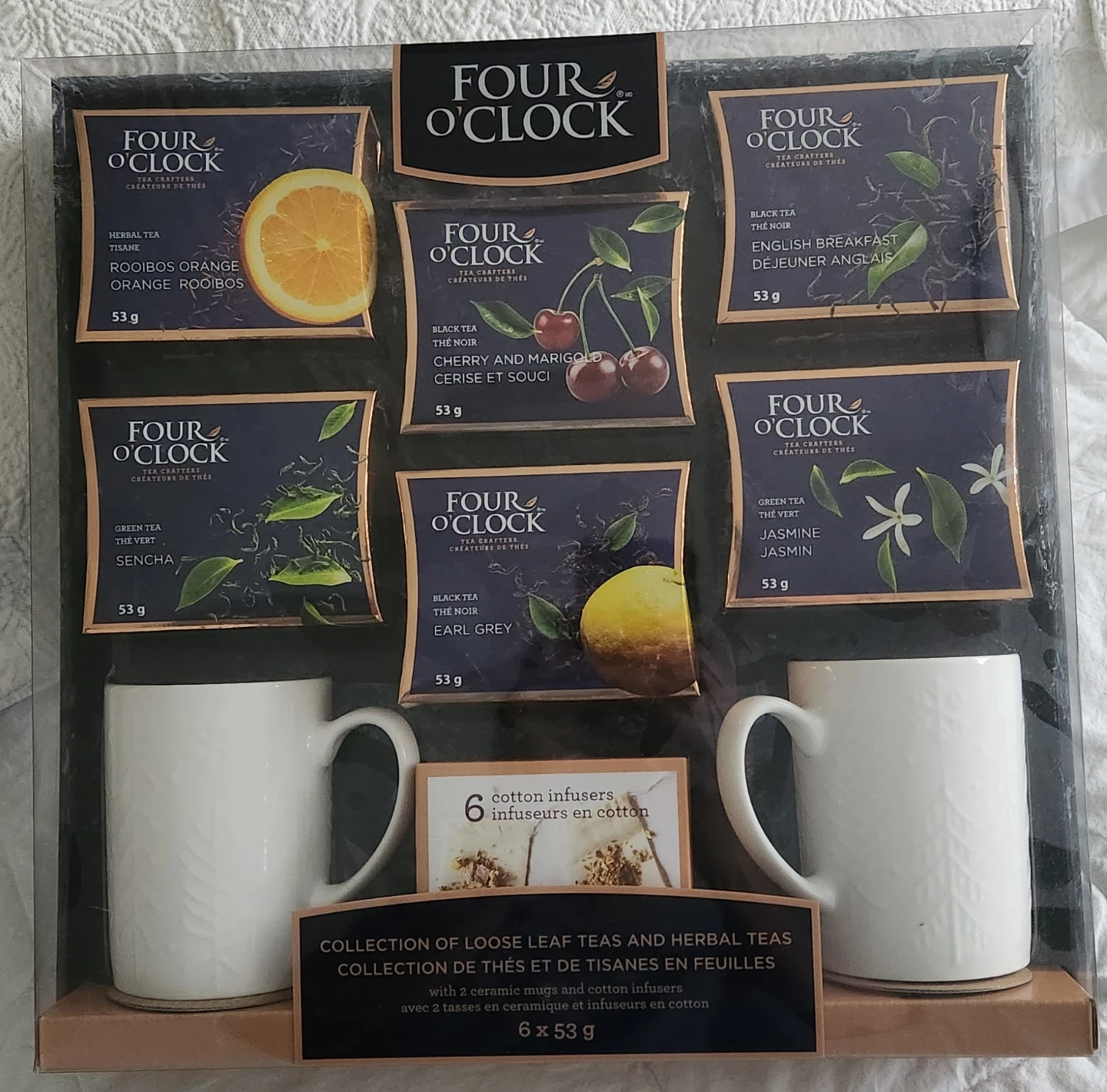 Four O'Clock Tea Collection with Mugs