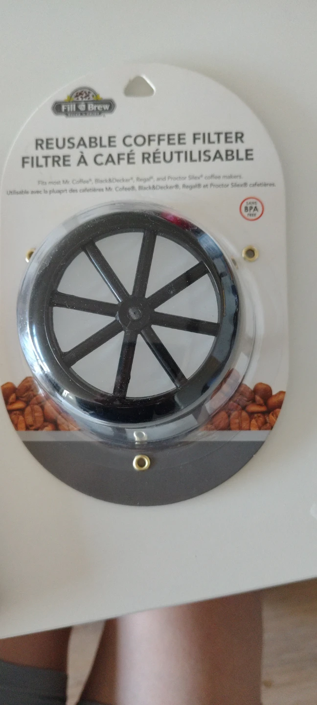 Fill & Brew Reusable Coffee Filter