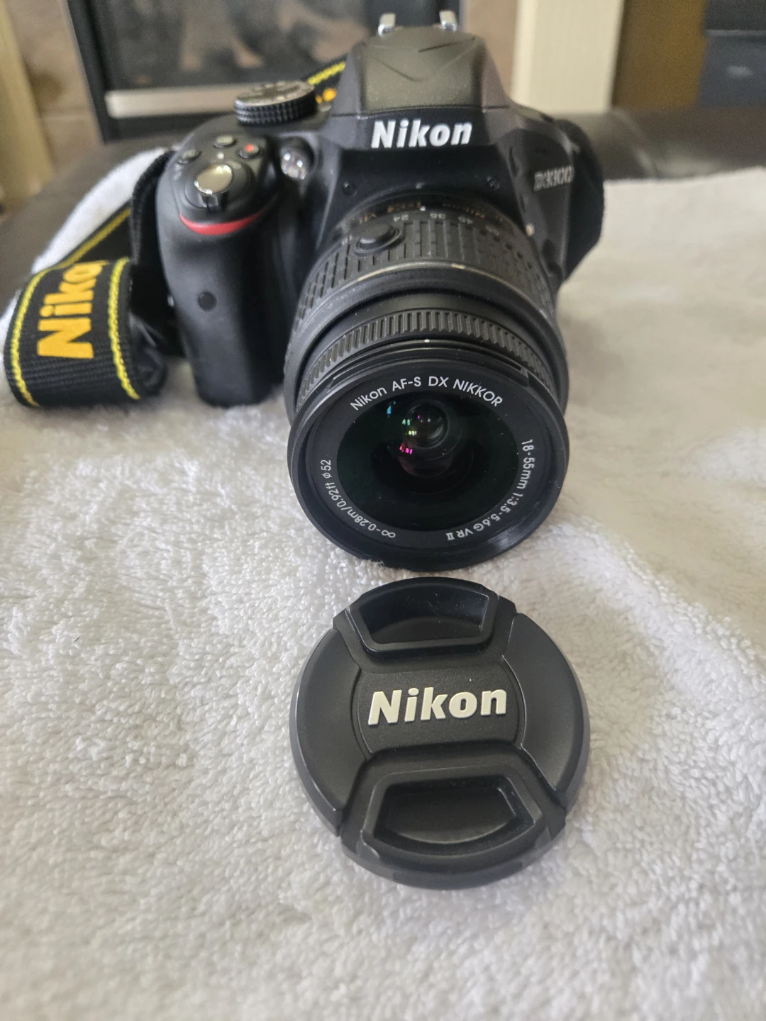Nikon D3300 DSLR Camera with 18-55mm Lens and Bag