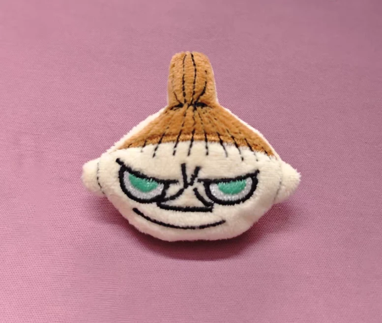 New Little My Plush pin badge Moomin - photo 2
