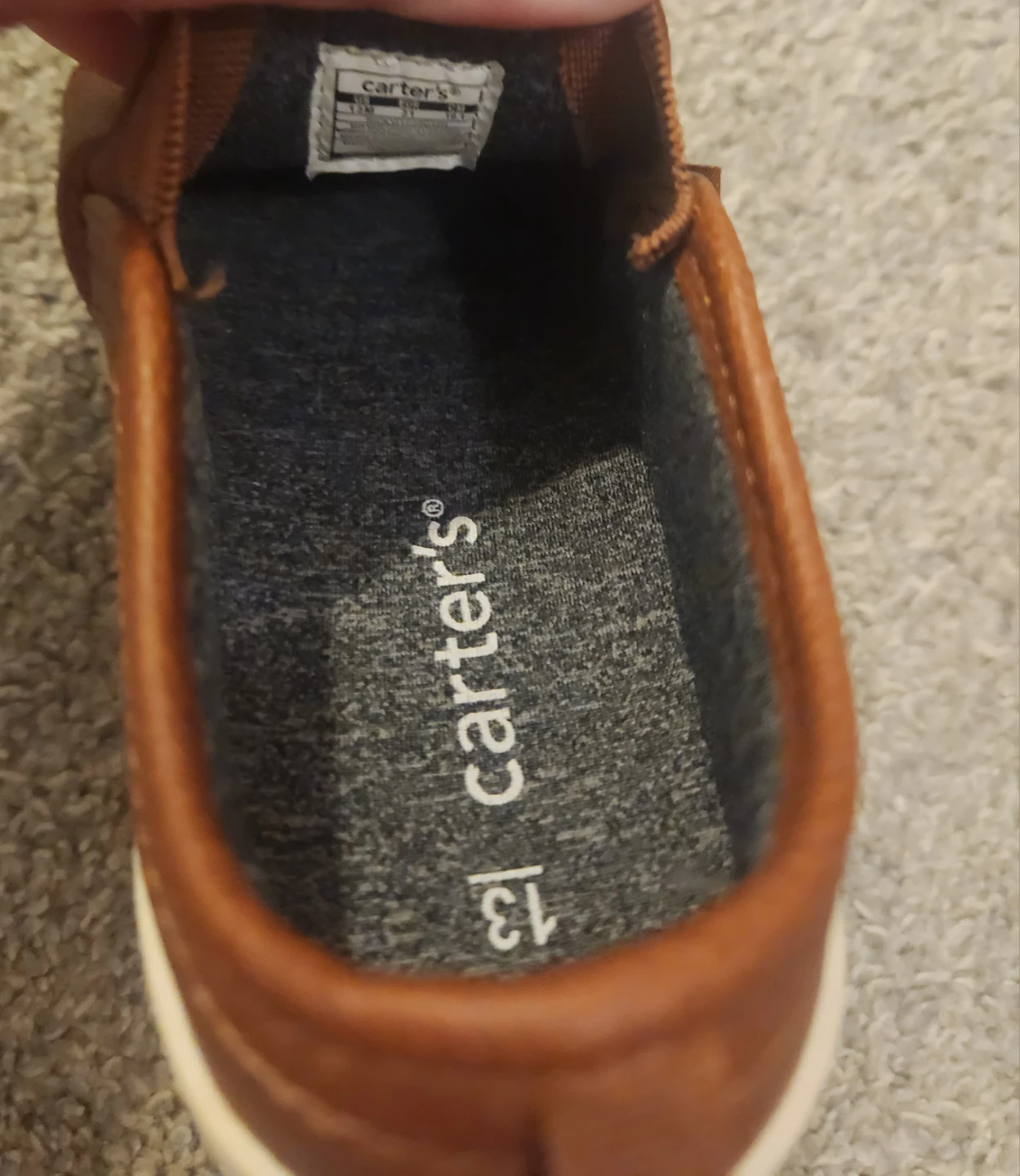 Carter's kids boys slip-On Shoes - Size 13 - photo 5