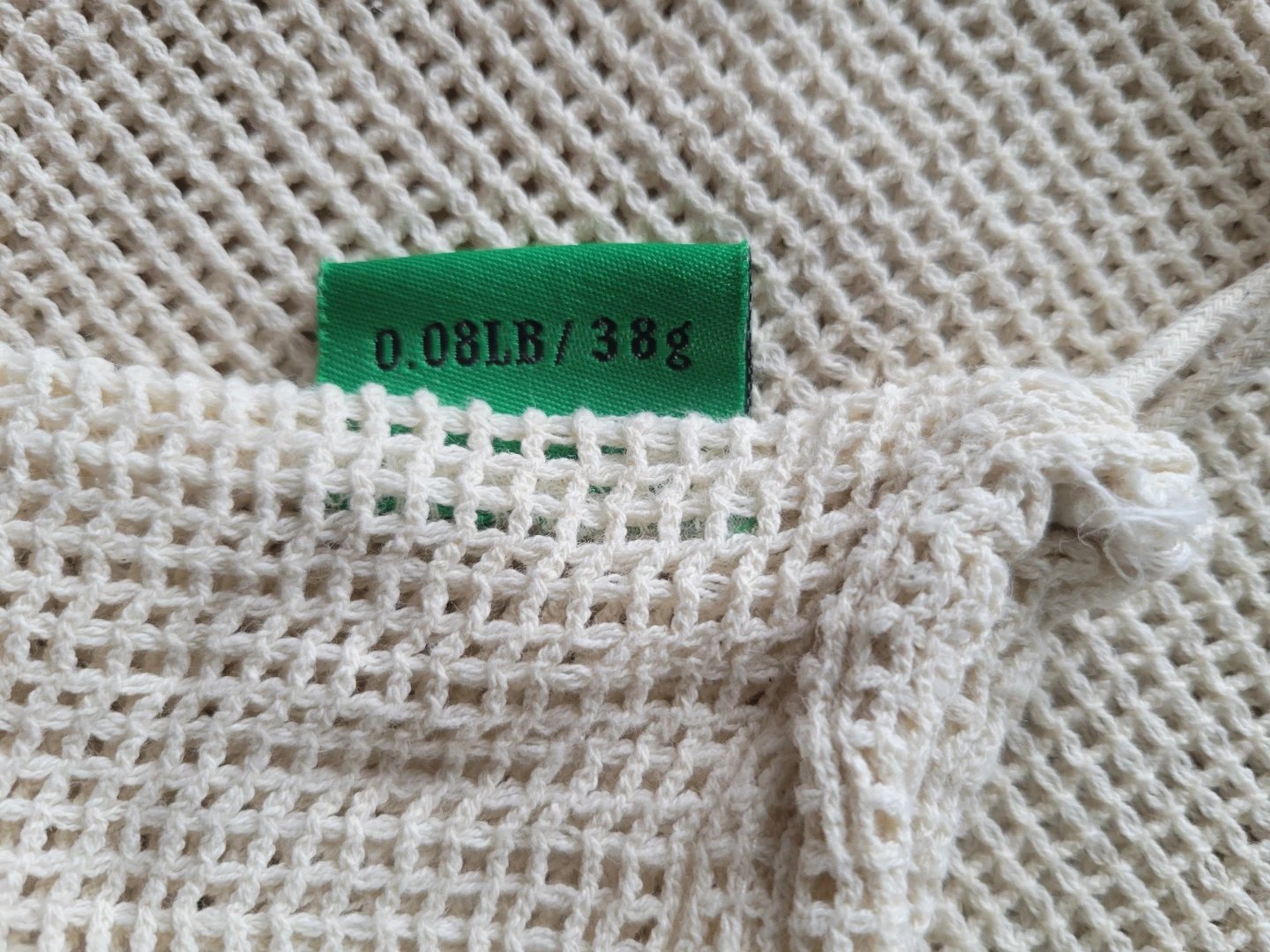 Cotton mesh produce bags - photo 2