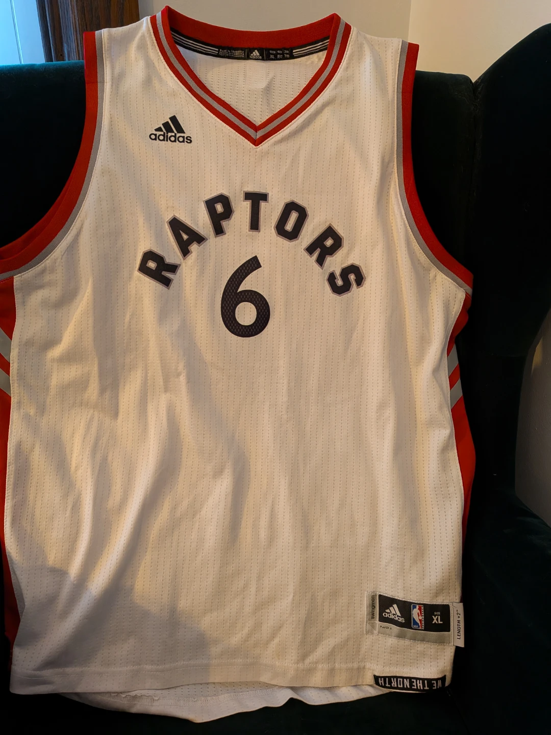 Adidas Toronto Raptors NBA Swingman Jersey XL
