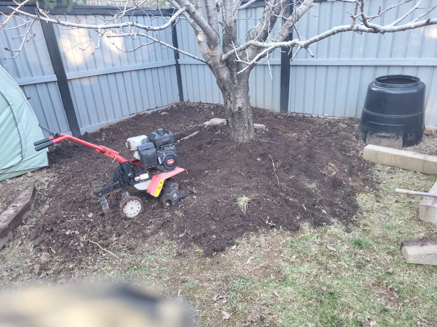 Yard Machines Tiller