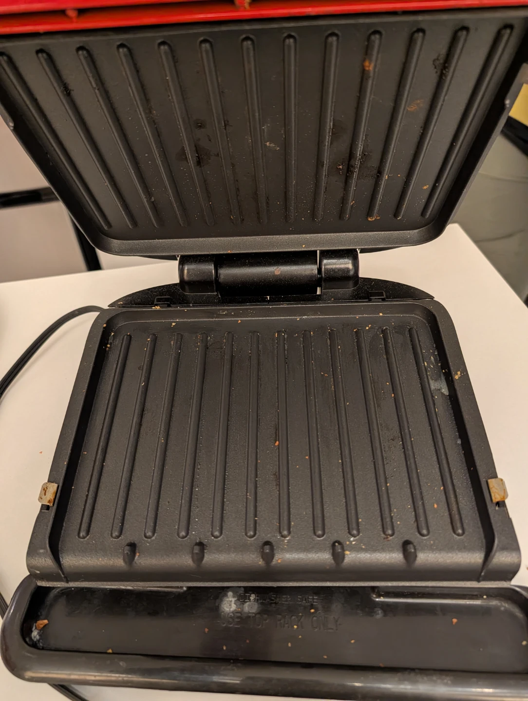 George Foreman Red Electric Grill - photo 2
