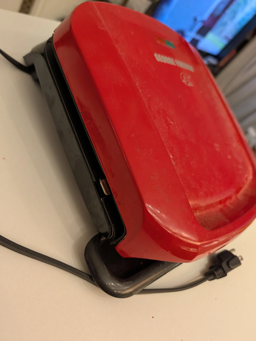 George Foreman Red Electric Grill - photo 3