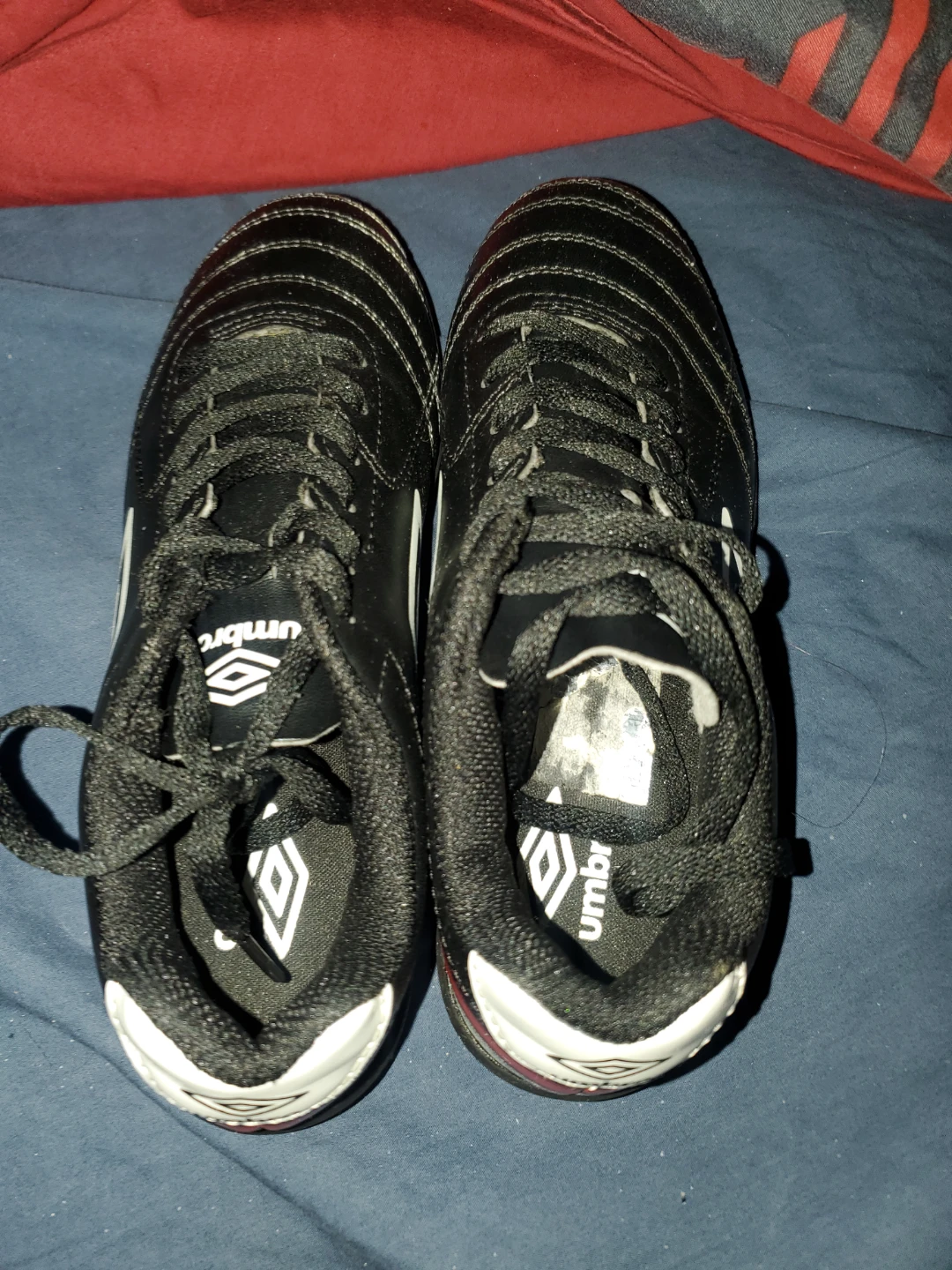 Umbro Classico TF Jr Soccer Cleats Black/White Size 3.5 - photo 3