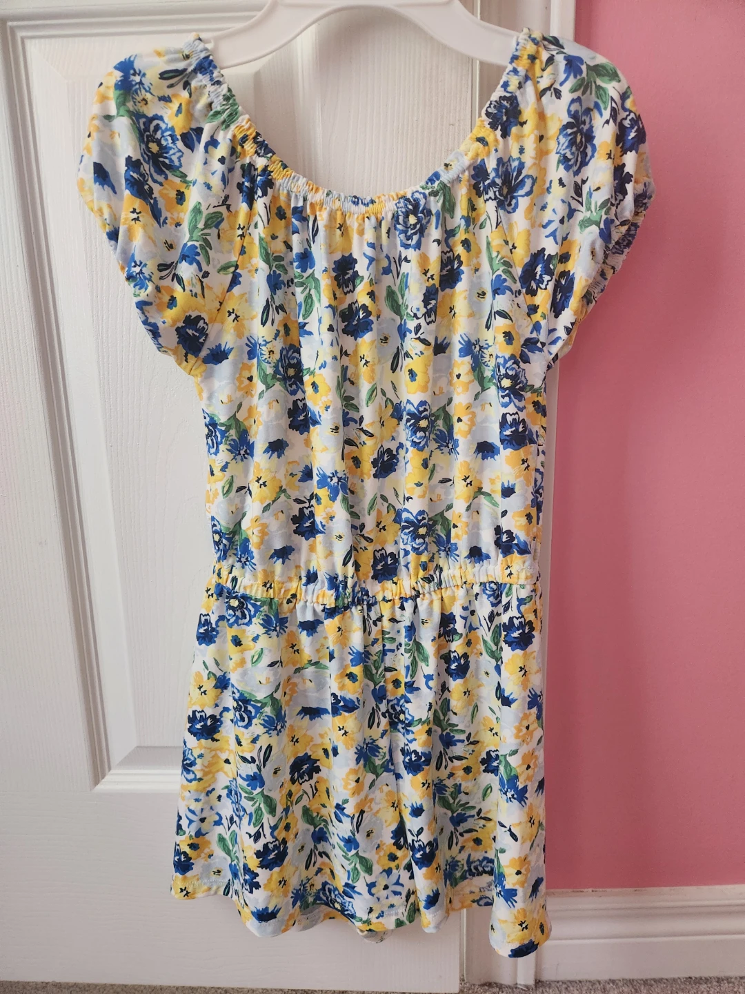 Girls' Floral Romper