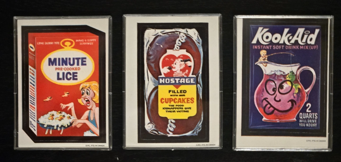 1973 OPC Wacky Packs, 7 Piece Lot, NRMT-MT GRADABLE - photo 2