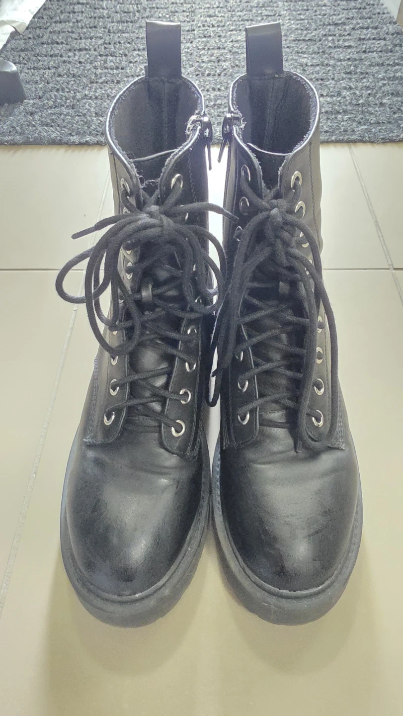 Black Combat Boots - photo 4
