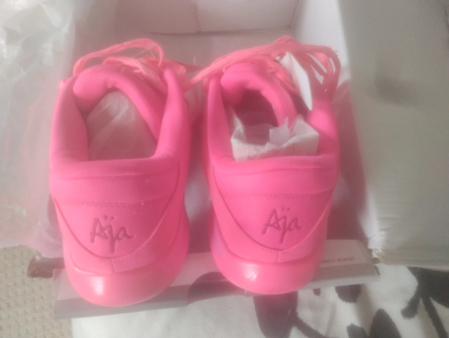Nike A'ONK EP Hyper Pink Laser Pink Basketball Shoes - photo 4
