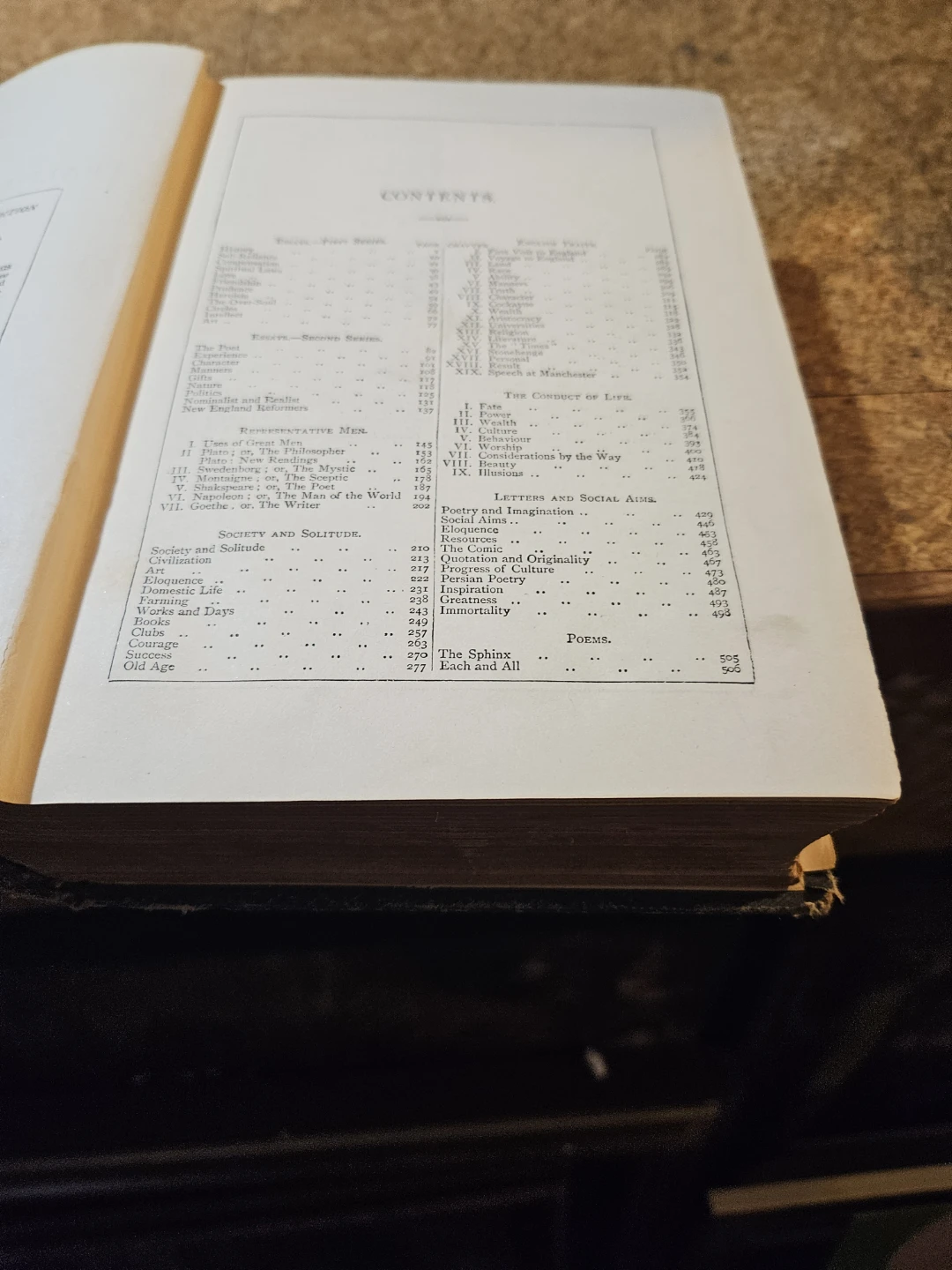 Ralph Waldo Emerson Essays and Poems Book - photo 5