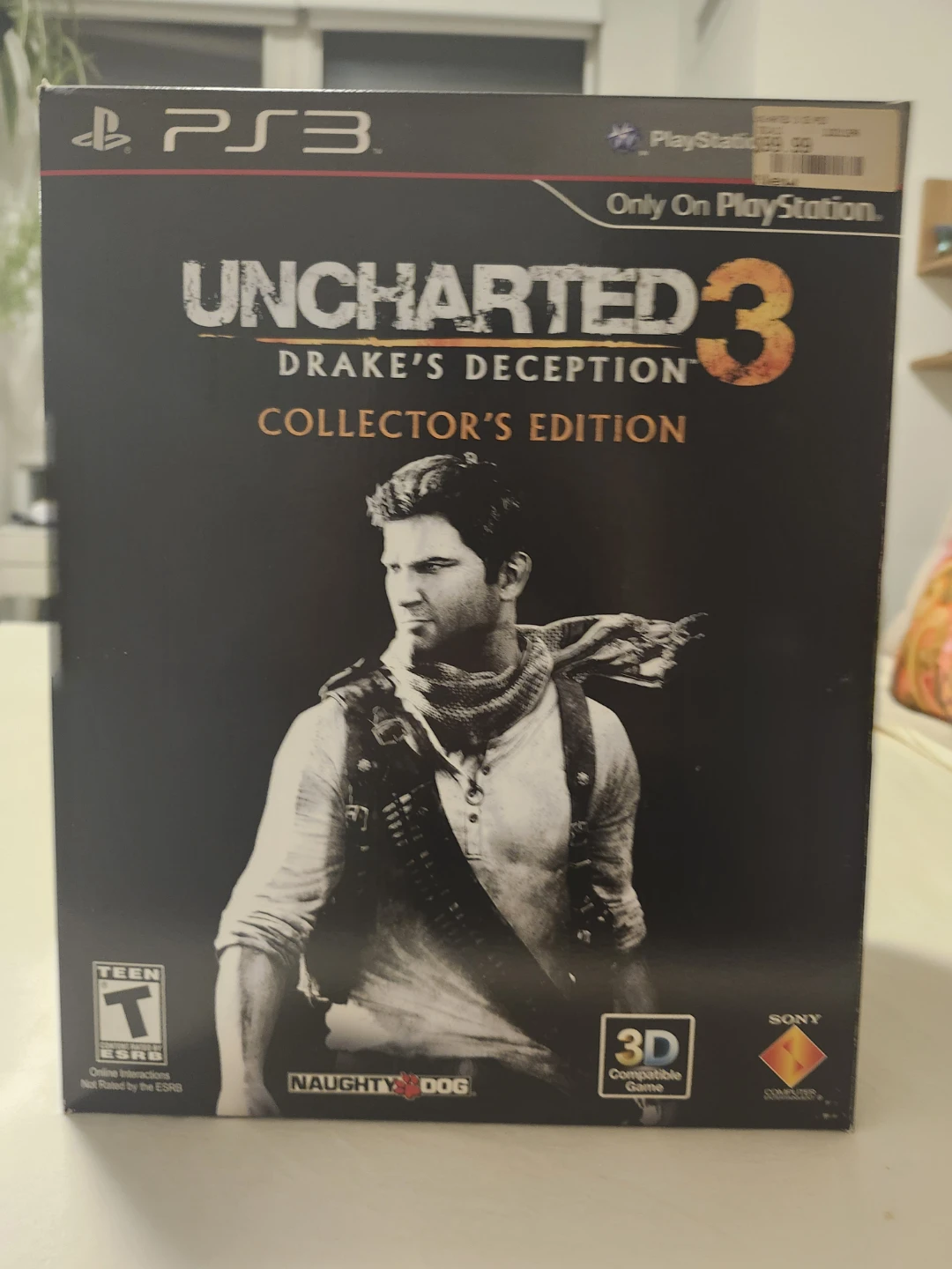 Uncharted 3 collectors edition + uncharted 1 and 2 for ps3
