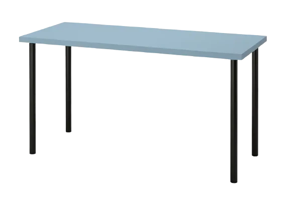 IKEA LAGKAPTEN Blue Desk (120x60 cm) - Disassembled - photo 4