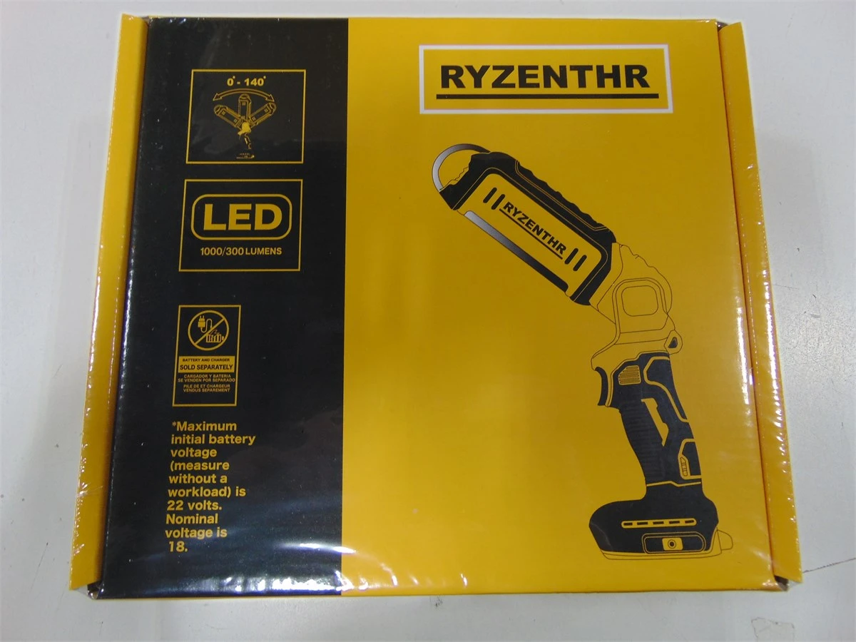 RYZENTHR Rechargeable LED Fluorescent Lamp