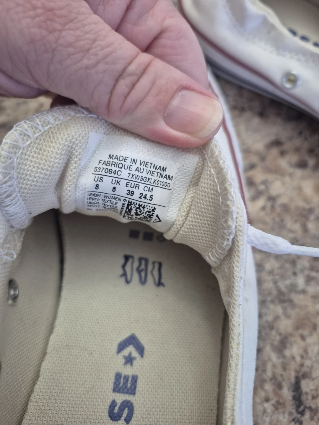 Converse All Star Shoreline White Women's Size 8 - photo 2