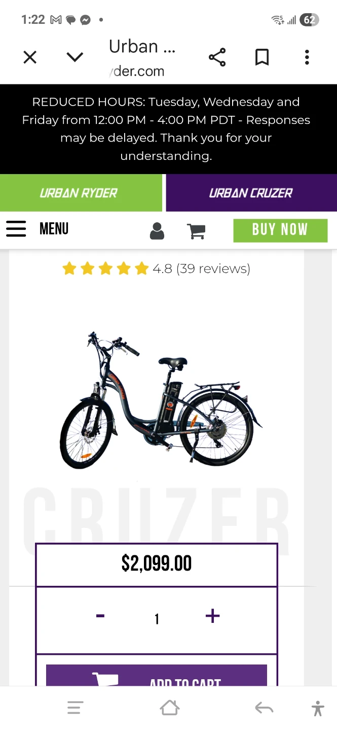 Urban Cruzer E-Bike - photo 2