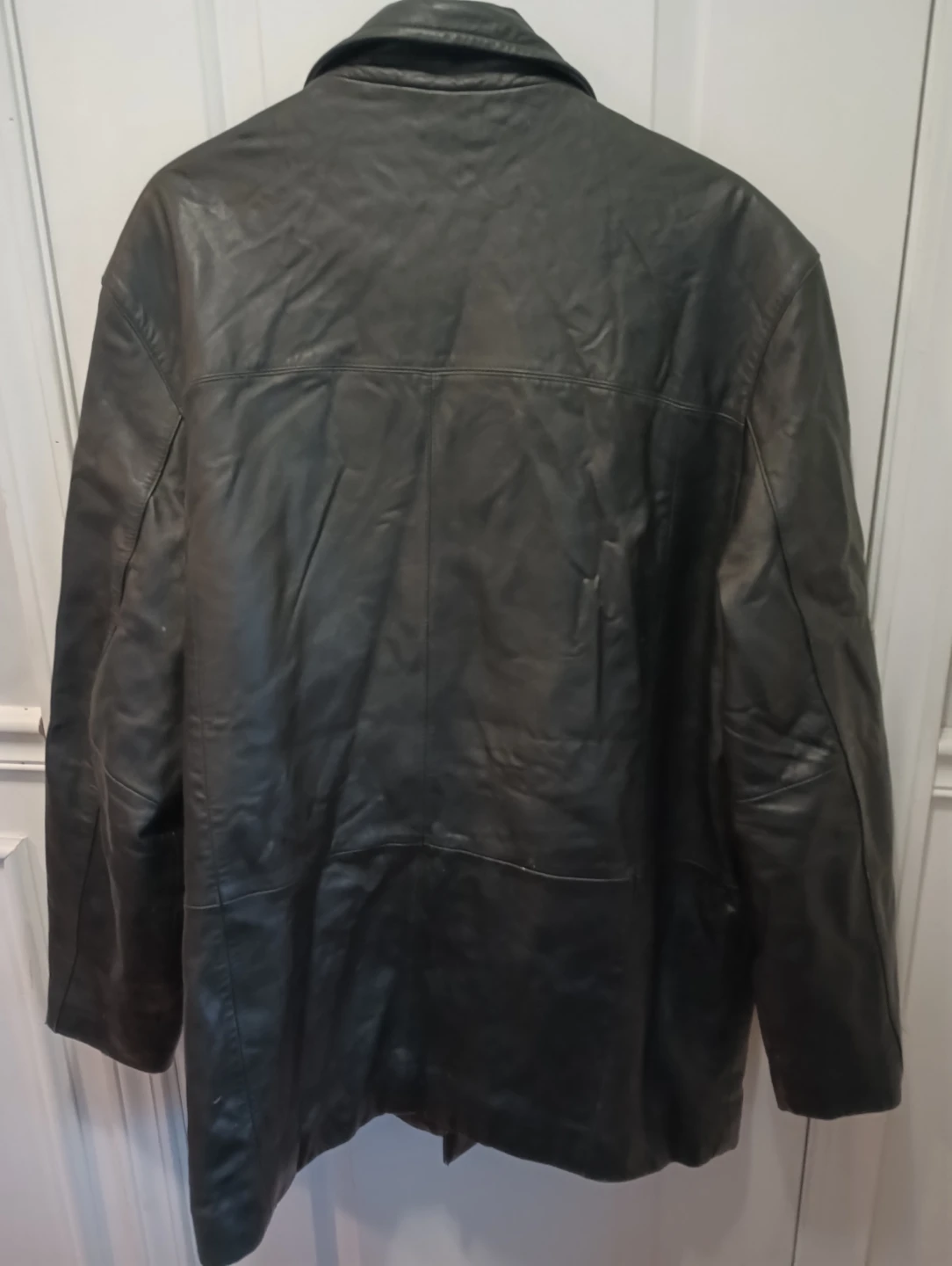 Nicole Miller Leather Jacket - Size L - photo 3