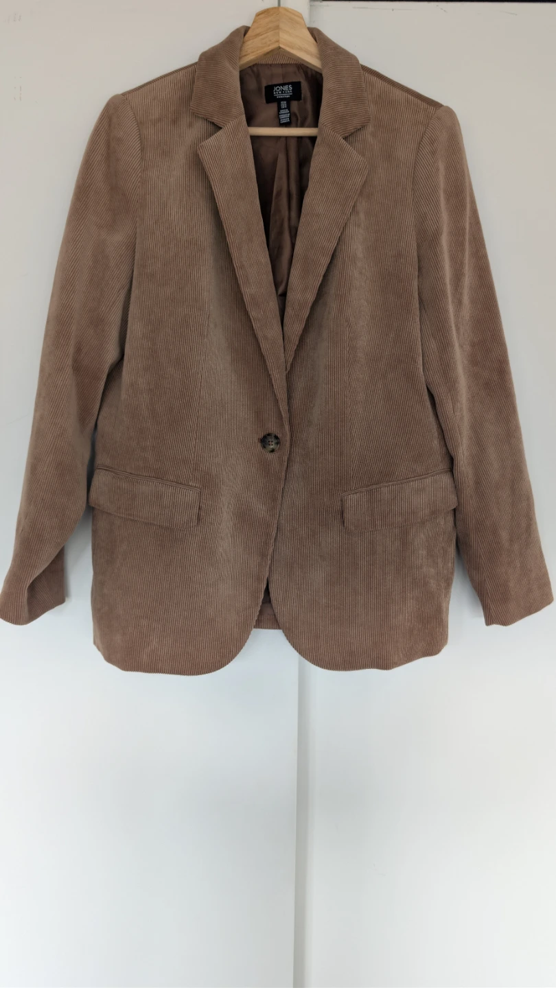 Jones New York  Corduroy Blazer
